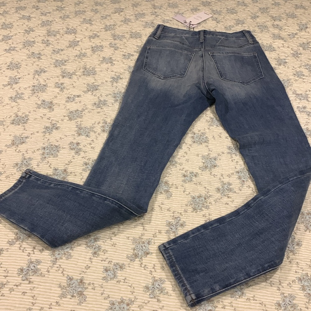 Express Skinny high rise Jeans NEW Sz S reg fits size 0 2 4 Ultra hyper stretch - Picture 6 of 7